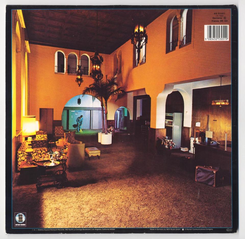 Albumhoes Hotel California