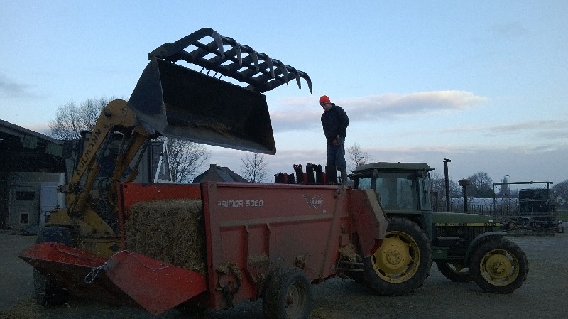 Landbouwmechanisatie strooien