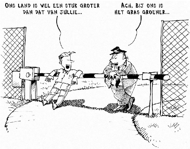 Ontmoetingen aan de grens