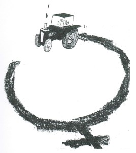 Vrouwen trekken hun spoor - cartoon Len Munnik