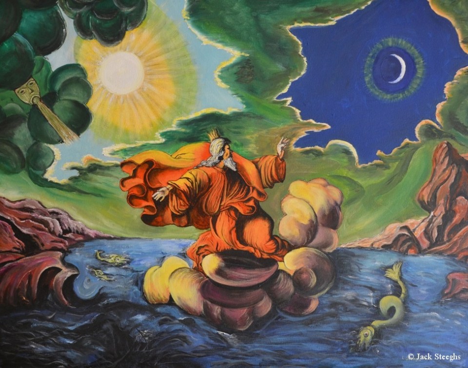 god-schepper-van-hemel-en-aarde-schilderij-louis-steeghs-2002